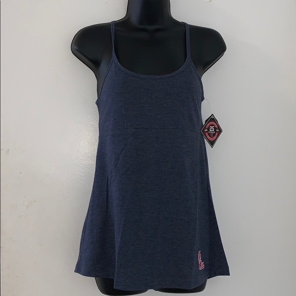 Colosseum Tops - Ole Miss Rebels NWT Navy Blue Size Small Tank